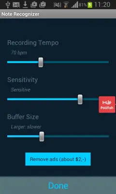 Note Recognizer android App screenshot 9
