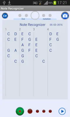 Note Recognizer android App screenshot 7